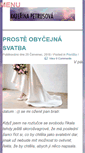 Mobile Screenshot of katerinapetrusova.cz